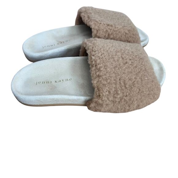 Jenni Kayne Shearling Slides On Sandals Size 7 - Picture 4 of 15